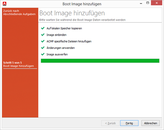 12.3 - Boot Image hinzufuegen