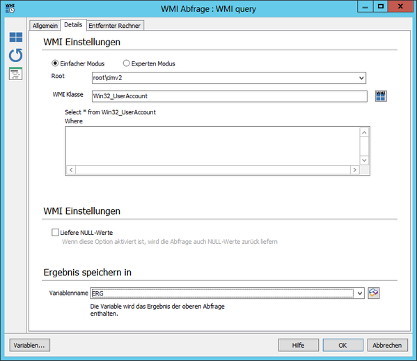 WMI query