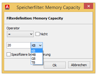 10.1.3.4 - Speicherfilter