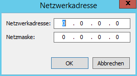 9.4.4 - Netzwerkadresse Editieren