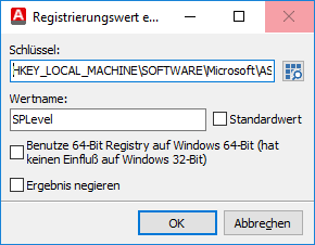 6.7.2 - RegistrywertExistiert