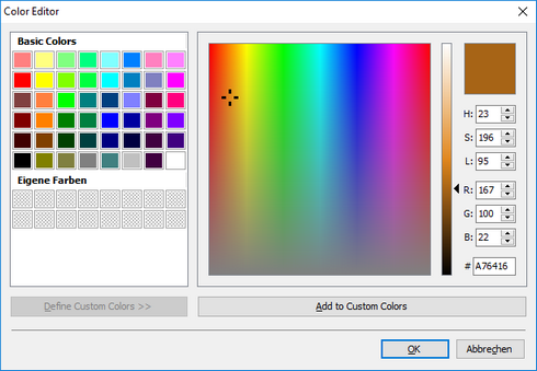 Color Editor