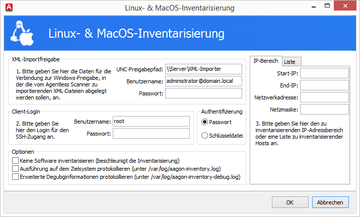 3.3.3 - Command Linux und MacOS Inventarisierung