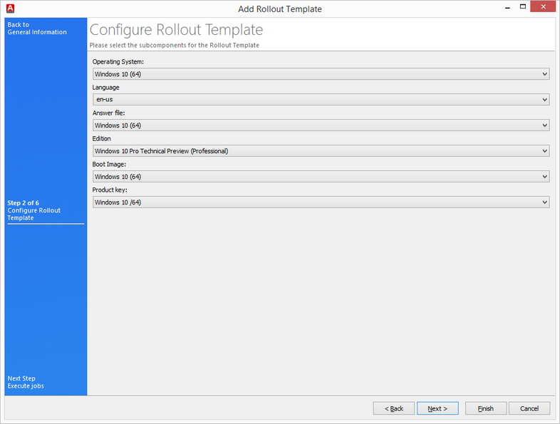 19.1 - Rollout Template konfigurieren