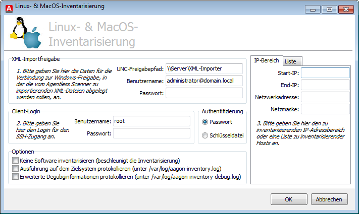 3.3.3 - Command Linux und MacOS Inventarisierung