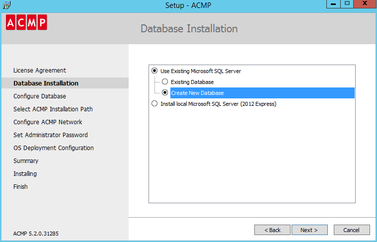 1 - Installation_Create Database