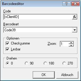 8.6.2.2 - BarcodeEinfügen