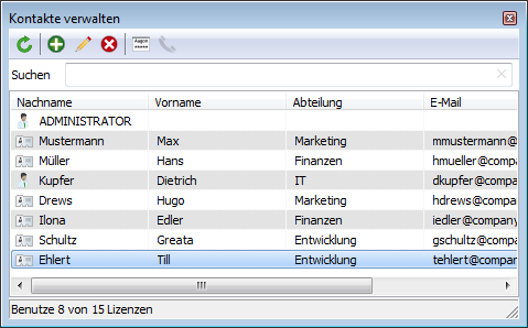 7.2.5 - Kontaktmanager