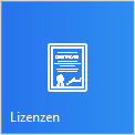 LizenzManagement - Lizenzen