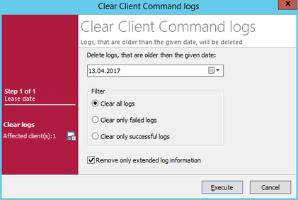 4.1.4 - ClientCommandLogsLöschen