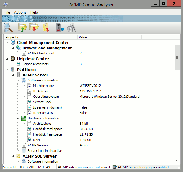 13.1 - Config Analyser